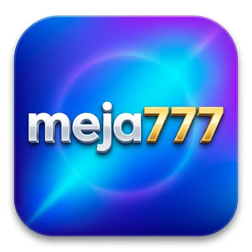 meja777 Logo - Resmi